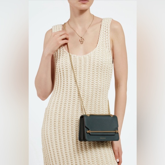 Strathberry East West Mini in Soft Pink - Picture 10 of 10